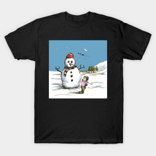 The snowman T-Shirt